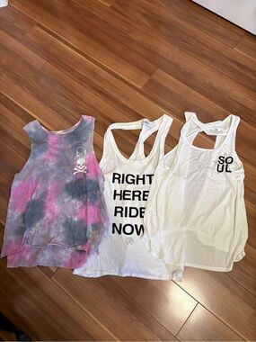 Set of 3 SOUL by SoulCycle tank tops
